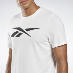 Reebok Graphic Series Vector T-Shirt hvítur
